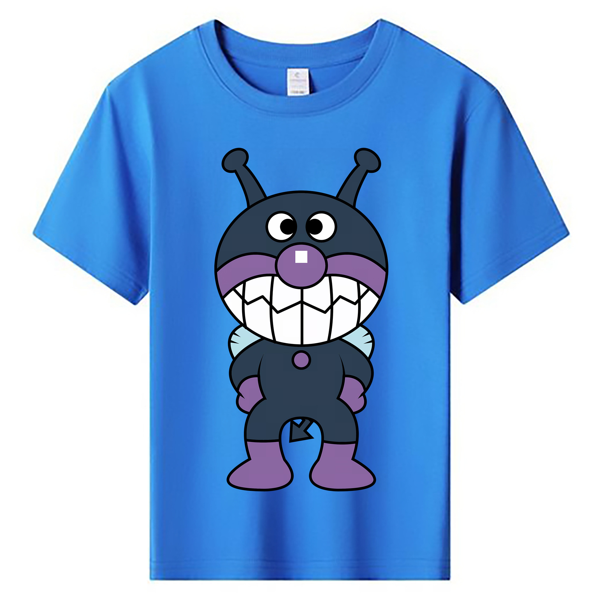 （画像用） アンパンマン Anpanman 綿100％キッズTシャツ（フロントプリント）